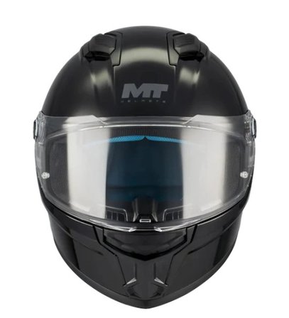 KASK MT STINGER PURE A1 PARLAK SİYAH