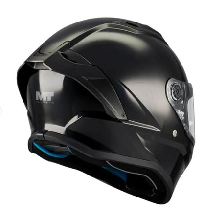 KASK MT STINGER PURE A1 PARLAK SİYAH