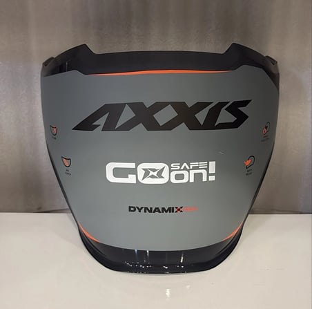 Kask Camı Axxis V-38 DARK ( SİYAH BLAZER 2026)