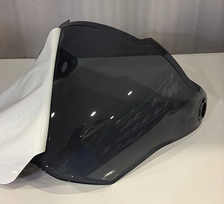 Kask Camı Axxis V-38 DARK ( SİYAH BLAZER 2026)