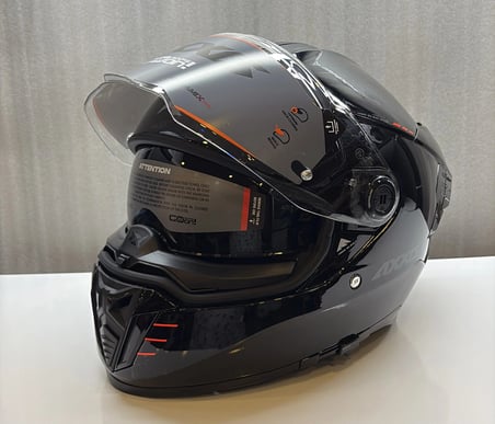 AXXIS KASK HAWK EVO SV SOLID A1 PARLAK SİYAH