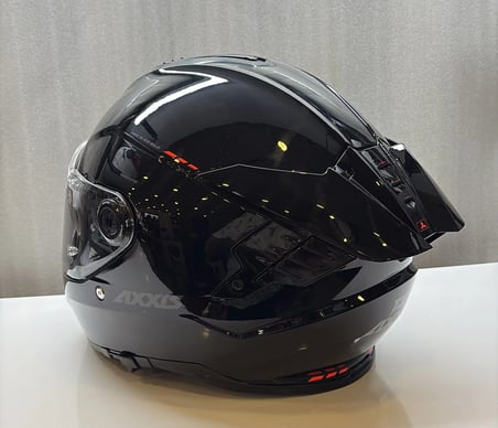 AXXIS KASK HAWK EVO SV SOLID A1 PARLAK SİYAH