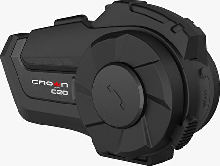 CROWN MICRO C20 Motosiklet Kask Bluetooth interkom Seti