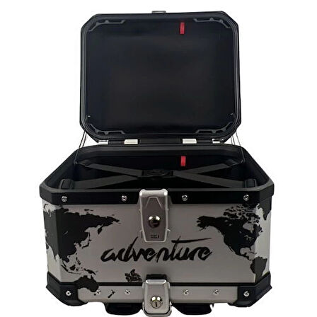Coocase Alüminyum Arka Çanta Aventure Siyah  55L