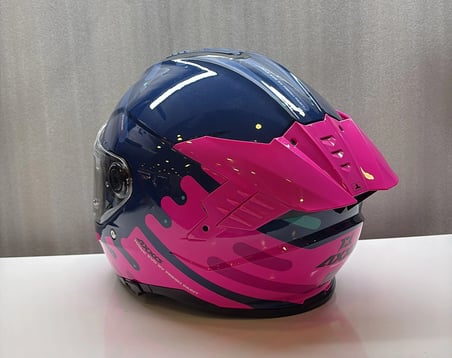 AXXIS KASK HAWK EVO SV FRESHPAINT C8 PARLAK PEMBE