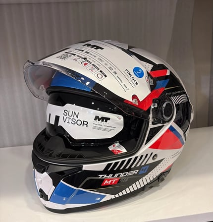 KASK MT THUNDER 4R SV LUMİNENCE A7 PARLAK