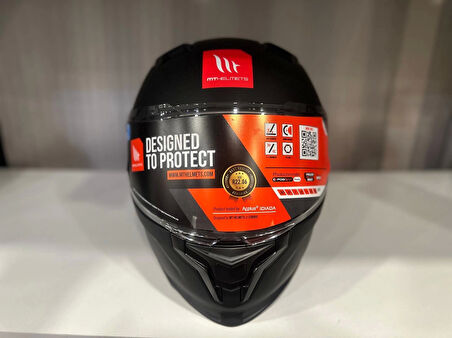 KASK MT BRAKER SV SOLİD A11 MAT SİYAH