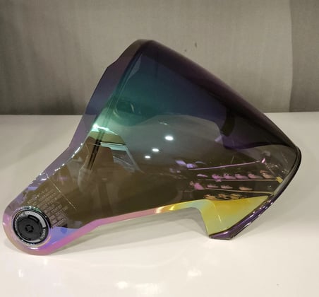 KASK CAMI MT HELMETS V-37 COSMO YENİ NESİL İRİDYUM MAVİ VİZÖR