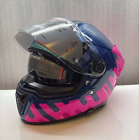 AXXIS KASK HAWK EVO SV FRESHPAINT C8 PARLAK PEMBE