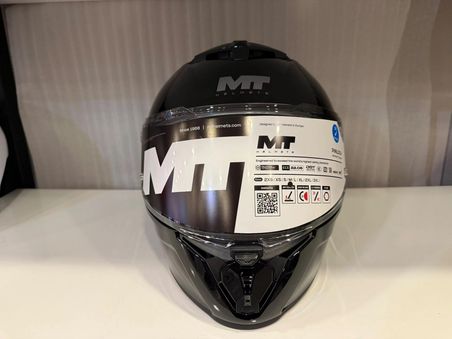 KASK MT THUNDER 4R SV PURE PARLAK SİYAH