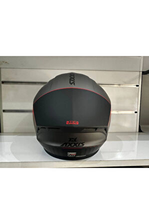 KASK AXXİS DRAKEN S MP4 C5 MAT RED/TİTANYUM