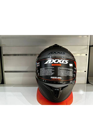 KASK AXXİS DRAKEN S MP4 C5 MAT RED/TİTANYUM