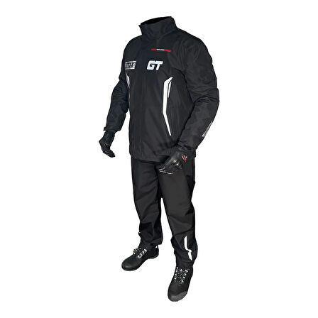 FORTE GT 2001140 Siyah Yağmurluk Takım