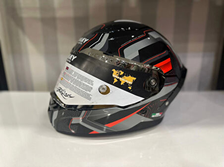KASK SWAY SW 850 BLACK/WHITE FULL FACE