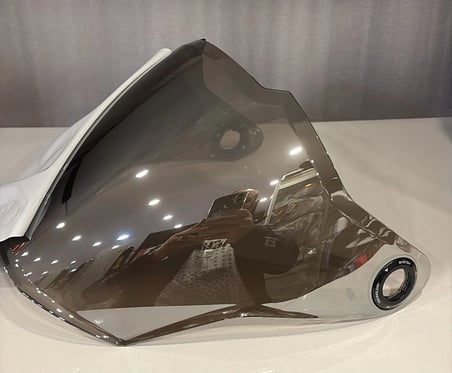 Kask Camı Axxis V-38 SİLVER ( GÜMÜŞ BLAZER 2026)