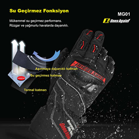 ONES AGAIN ELDİVEN MG01 UZUN KIŞLIK GRI/SİYAH