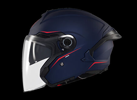 KASK MT COSMO SV ÇENESİZ GÖZLÜKLÜ MAT MAVİ