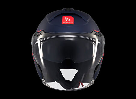 KASK MT COSMO SV ÇENESİZ GÖZLÜKLÜ MAT MAVİ