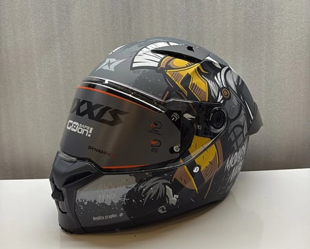 axxis kask ff132 fenix hoplita c2 mat