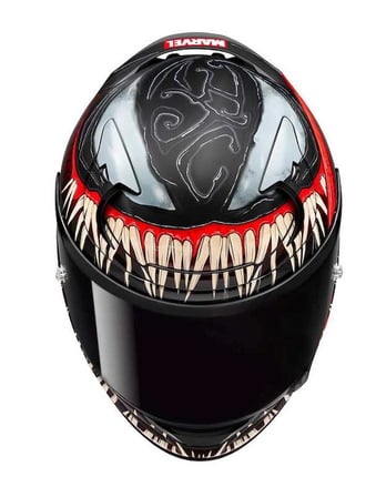 KASK HJC RPHA12 KASK VENOM 3 MARVEL MC1SF
