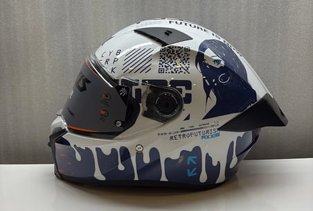 axxis kask ff132 fenix cyberpunk a7 parlak