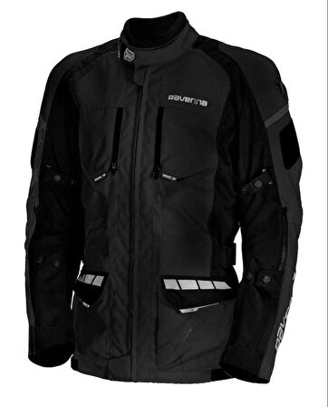 CEKET RAVENNA CE 3 LAYERS ADVENTURE WP SİYAH RA1771