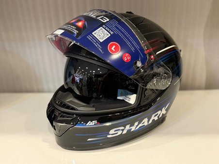 Kask Shark Skwal İ3 Lıght-Blur Siyah/Kırmızı/Mavi
