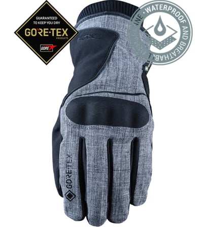 Five Gloves Stockholm GTX GREY - Gri Su Geçirmez Kışlık Eldiven