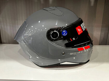KASK MT REVENGE 2 S A12 PARLAK NARDO GRİ