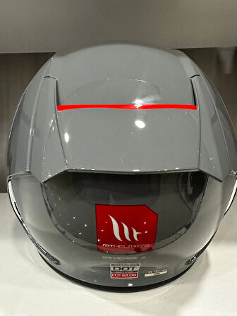 KASK MT REVENGE 2 S A12 PARLAK NARDO GRİ