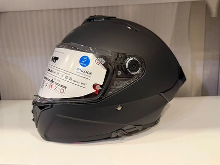KASK MT THUNDER 4R SV PURE MAT SİYAH