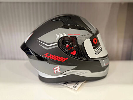 KASK SHIRO KATANA SV ORBE MAT GRİ/SİYAH