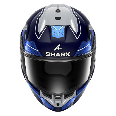 KASK Shark Skwal İ3 Rhad LACİVERT/MAVİ/GRİ