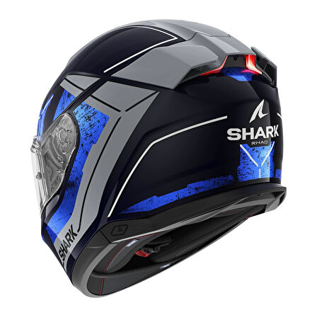 KASK Shark Skwal İ3 Rhad LACİVERT/MAVİ/GRİ