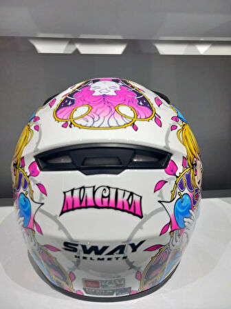 KASK ÇOCUK SWAY 815K GLOSS GIRL FULL FACE
