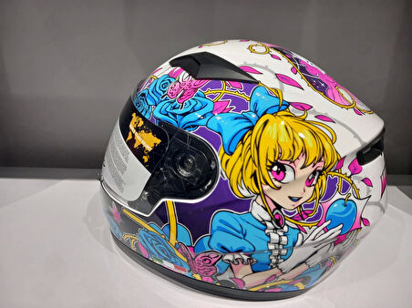 KASK ÇOCUK SWAY 815K GLOSS GIRL FULL FACE
