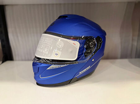KASK SHIRO DİSCOVER SV MAT MAVİ