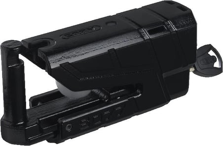ABUS 8077 2.0 GRANTİ DETECTO XPLUS BALCK — ALARMLI DİSK KİLİDİ