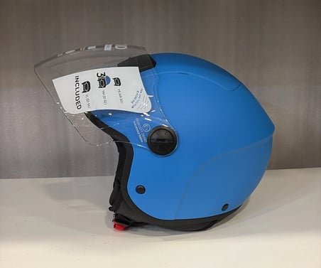 KASK TUCANO URBANO EL KID YARIM ÇOCUK KASKI AÇIK MAVİ