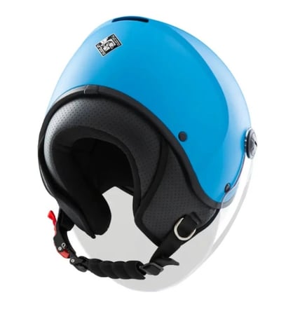 KASK TUCANO URBANO EL KID YARIM ÇOCUK KASKI AÇIK MAVİ