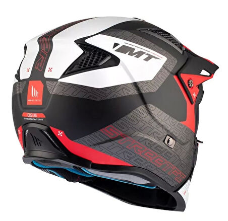 KASK MT STREETFİGHTER SV S TOTEM B5 MAT KIRMIZI