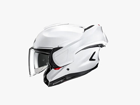 KASK HJC F100 İNCİ BEYAZI 180 DERECE ÇENE AÇILIR
