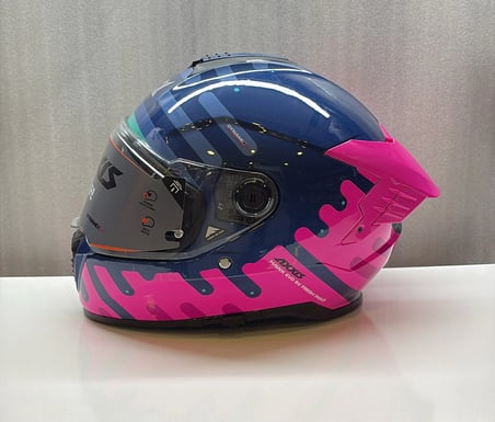 AXXIS KASK HAWK EVO SV FRESHPAINT C8 PARLAK PEMBE
