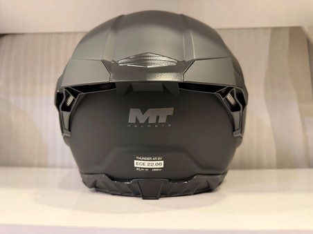 KASK MT THUNDER 4R SV PURE MAT SİYAH