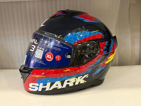 Kask Shark D-SKWAL 3 SPEED-VIB Blue Red Blue