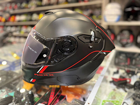 KASK NEXX SX.100R FRENETİC  MAT RED/BLACK