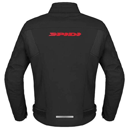 CEKET SPIDI CORSA TEX YAZLIK SİYAH KIRMIZI