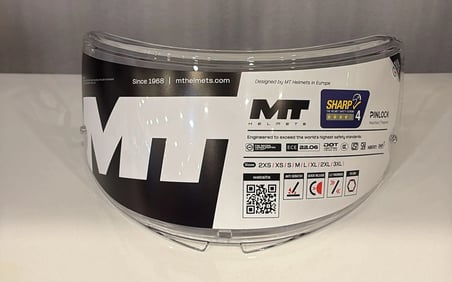 KASK CAMI MT V-35 ATOM 2 ( ŞEFFAF )