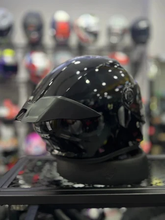 axxis kask fenix solid a1 parlak siyah
