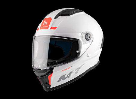 KASK MT STINGER A0 PARLAK BEYAZ